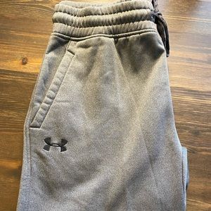 Grey under armour storm joggers